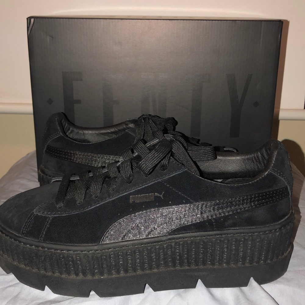 Puma x Fenty by Rihanna suede cleated creeper
